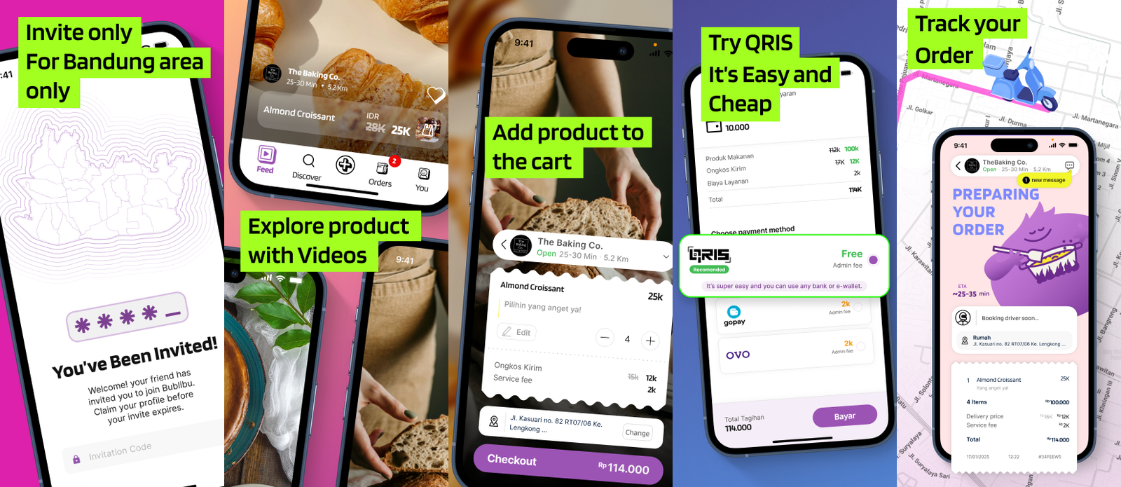 Agnostic delivery app dashboard